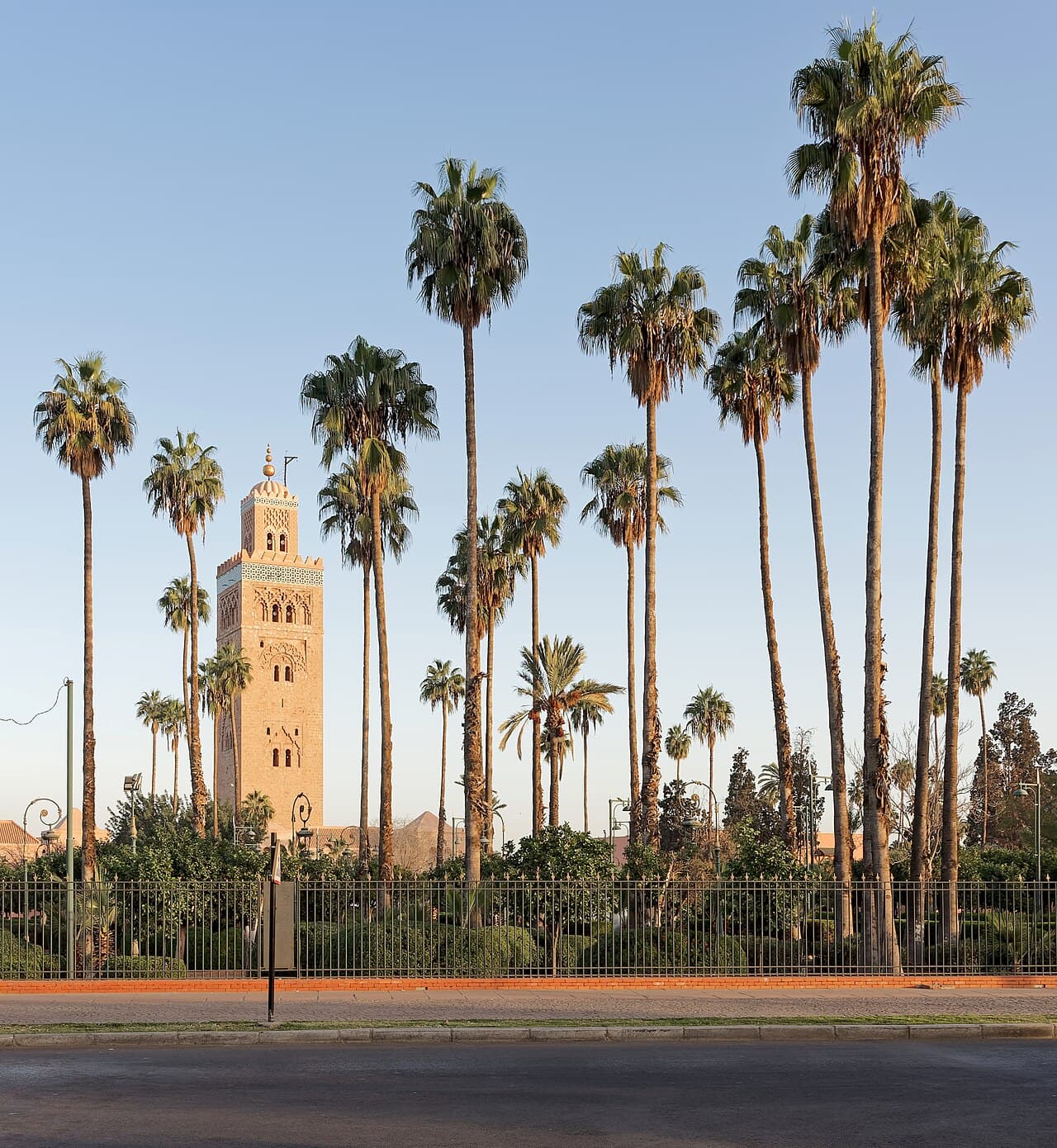 The Koutoubia Minaret rising above Marrakech