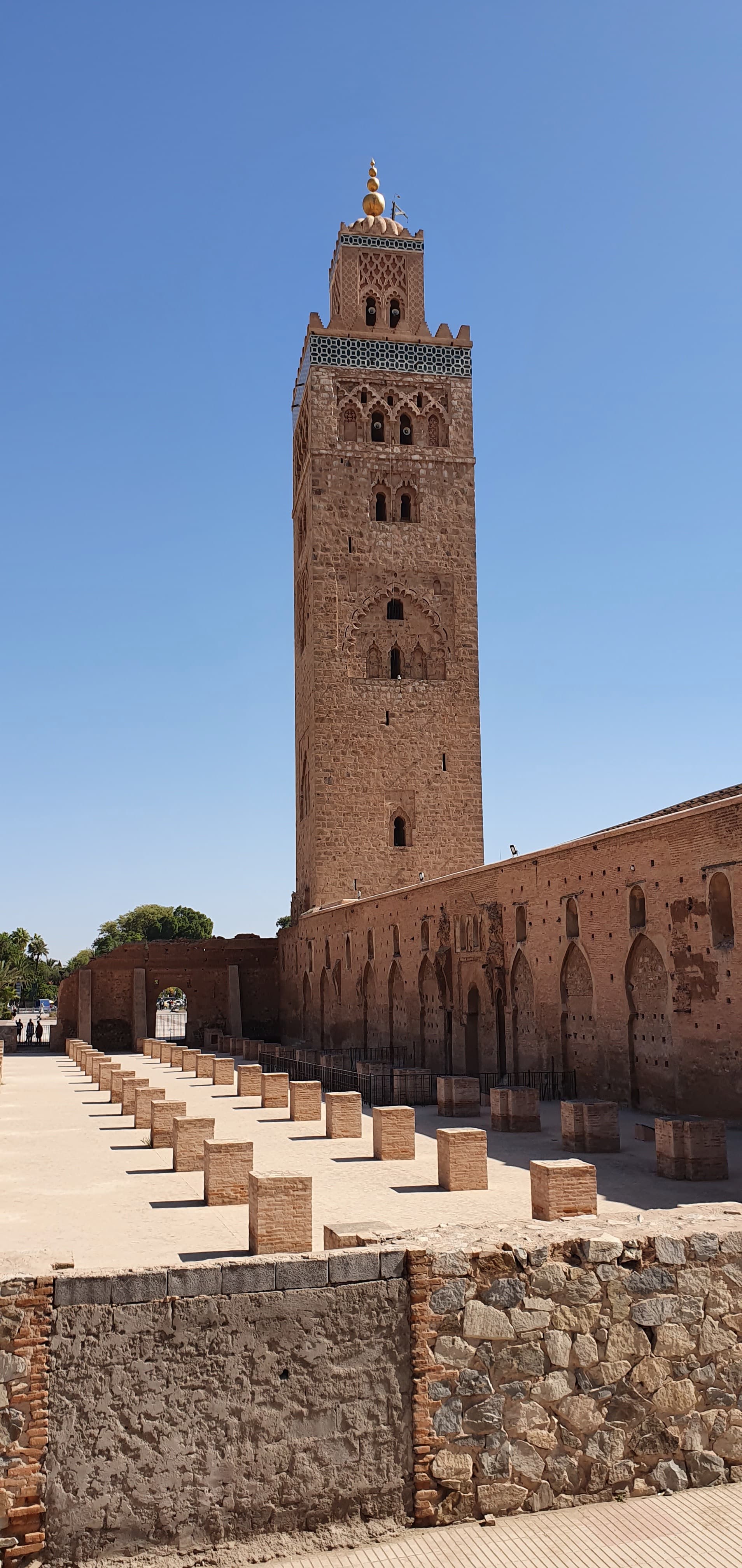 Koutoubia Mosque and its gardens in Marrakech
